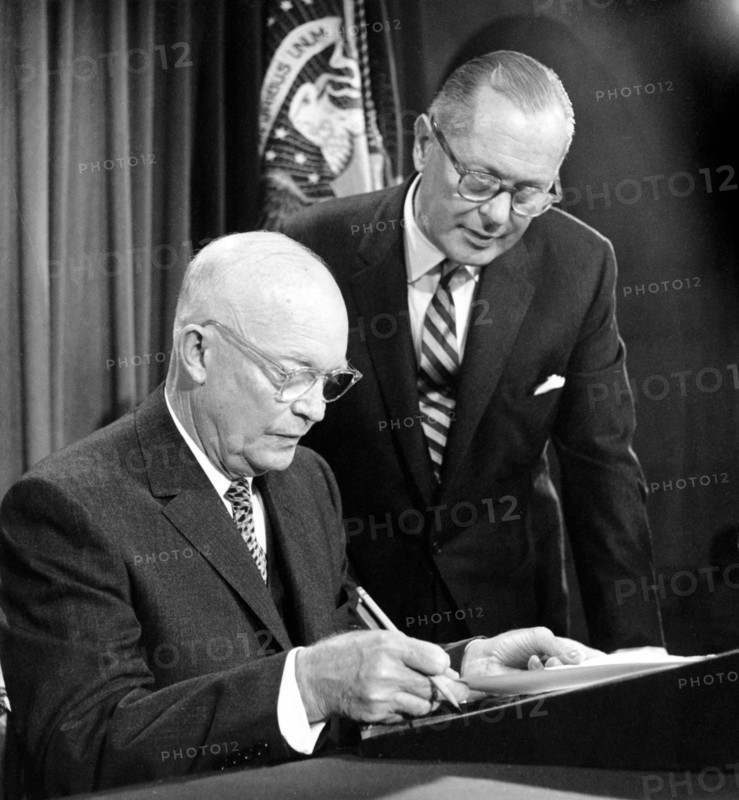 Eisenhower and Montgomery 1960