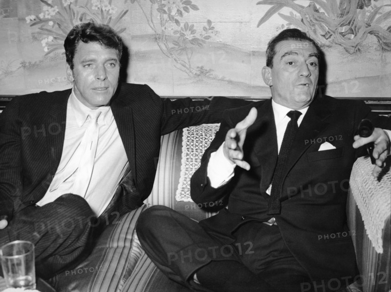 Burt LANCASTER and Luchino VISCONTI, 1962