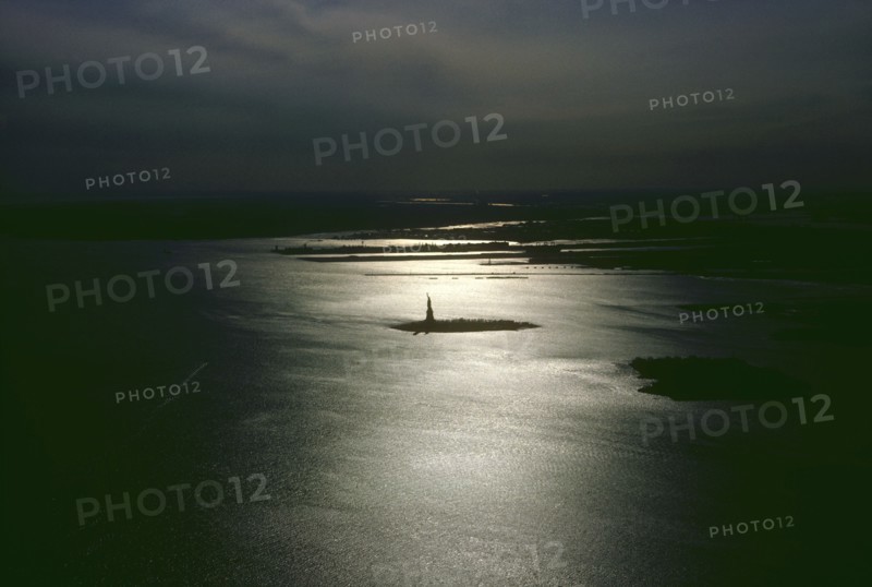 View of Liberty Island, New York
