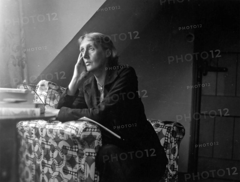 VIRGINIA WOOLF (1882-1941) English novelist about 1928