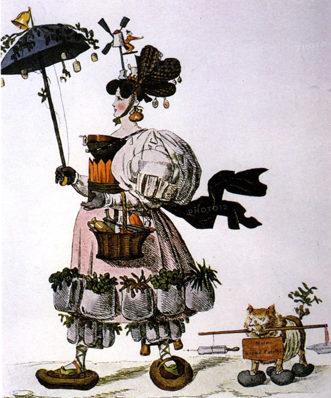 VIENNESE FASHION CARTOON