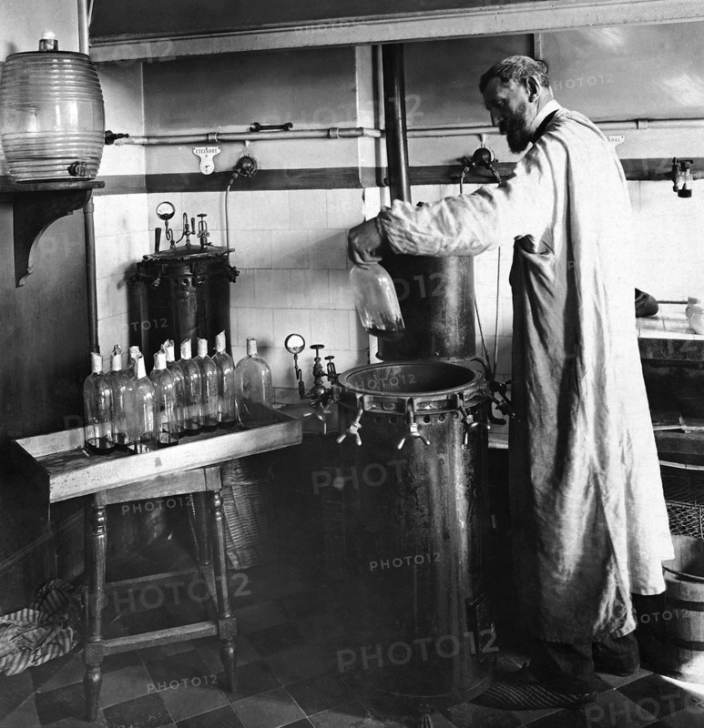 Chemist Louis Pasteur, France