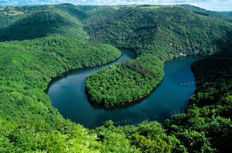QUEUILLE RIVER PUY DE DOME AUVERGNE FRANCE