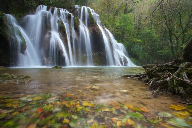 Cascade des Tufs near Planches-prÃ©s-Arbois