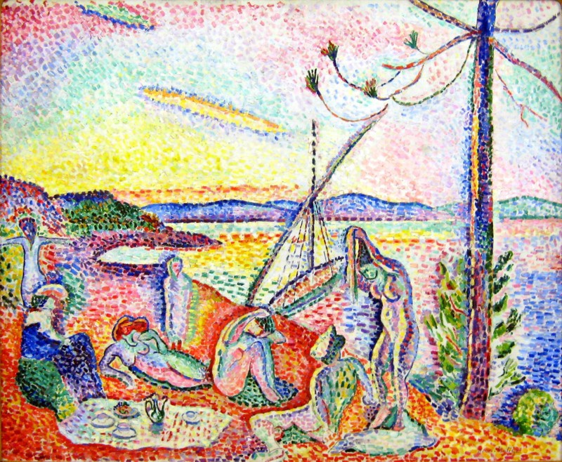 Luxe, Calme et Volupté - by Henri Matisse, 1904