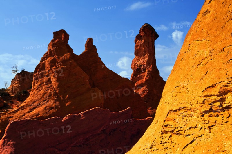 Colorado de Rustrel, ochre quarry, Provence
