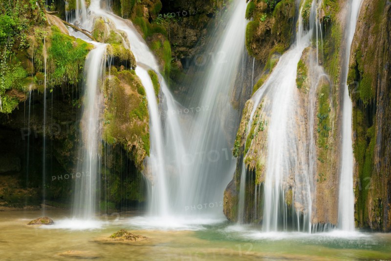 Cascade of Tufs,  Arbois, Jura, Franche-ComtÃ©, France