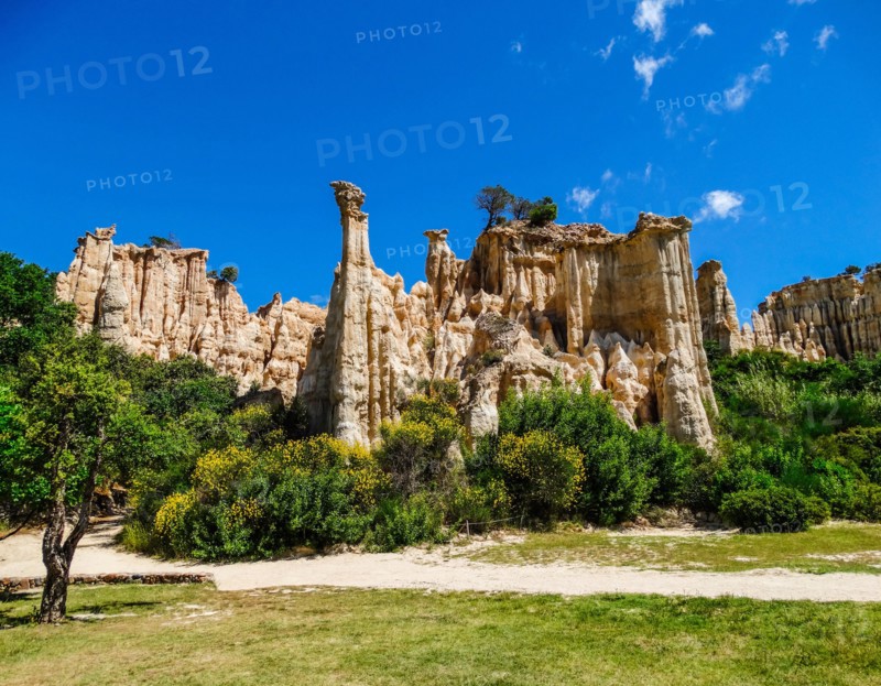 Les Orgues de Ille sur Tet, Languedoc Roussillon, France