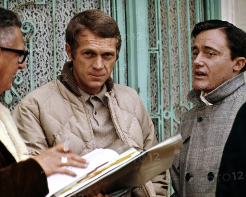 Steve McQueen, Robert Vaughn, "Bullitt" (1968) Solar Productions   File Reference # 33505_105THA  For Editorial Use Only -  All Rights Reserved
