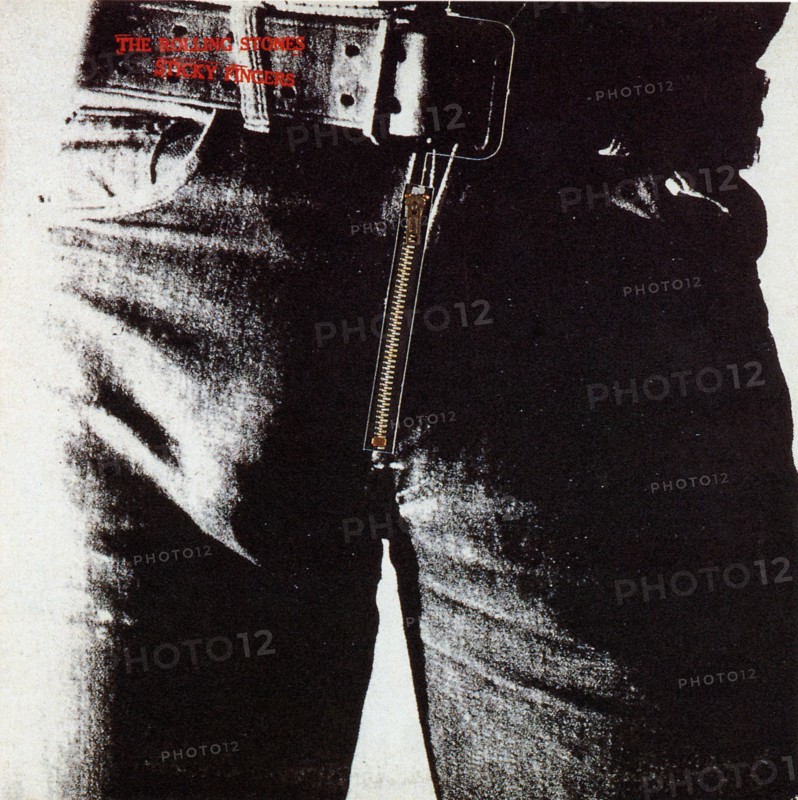ROLLING STONES  - cover of their 1971 album Sticky Fingers