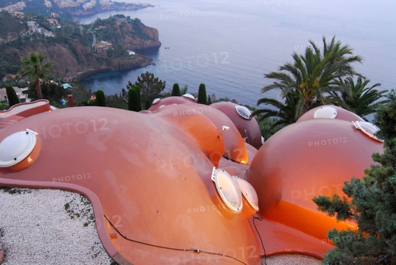 Antti Lovag designed Palais Bulles, Port-la-Galère, near Cannes