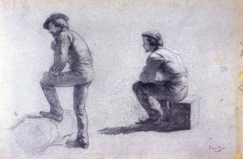 Rosa Bonheur - Deux figures masculines