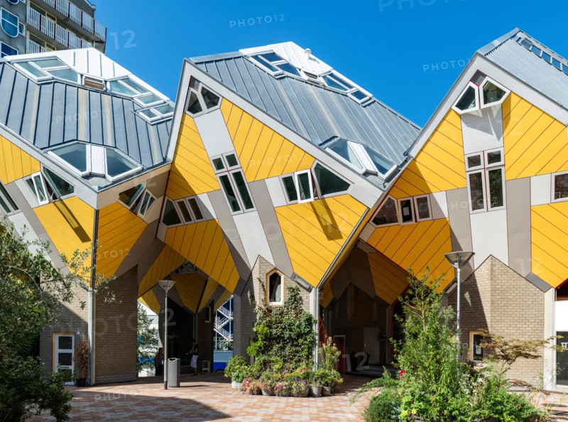 Cube Houses (Kubuswoningen), Blaak, Rotterdam, Netherlands