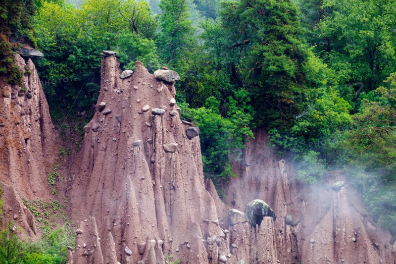 Earth pyramids in Renon, South Tyrol
