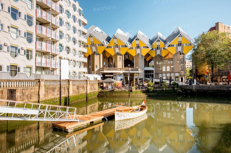 Rotterdam city in Netherlands