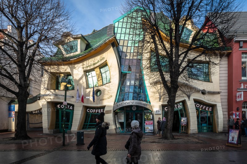 Krzywy Domek - Crooked House in Sopot, Poland