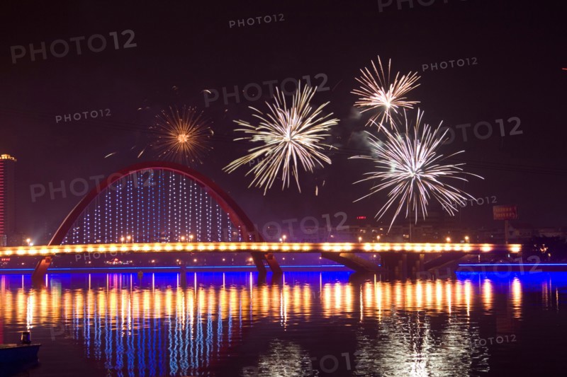 Fireworks are let off for Chinese new year at most towns and cities in China.