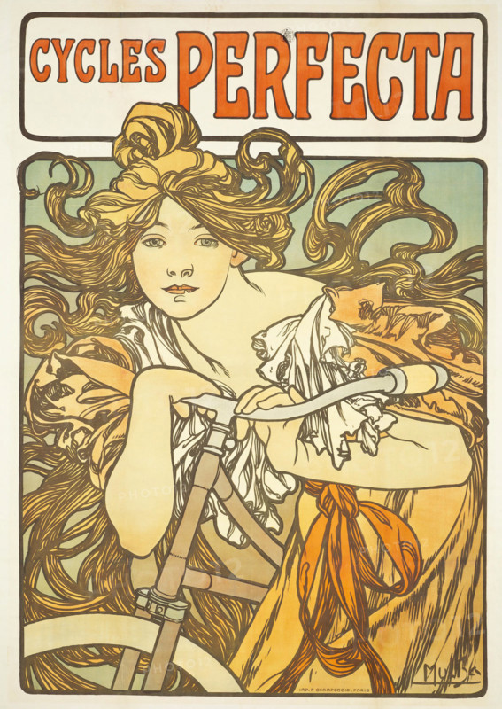 Alfons Mucha - 1902 - Cycles Perfecta.