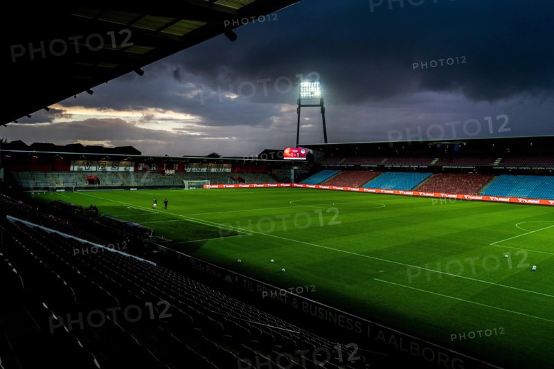 Aalborg, Denmark. 04th Sep, 2020. Because of COVID restrictions there are no fans on the stadium for the U21 qualifier match between Denmark and Ukraine at Aalborg Portland Park in Aalborg. (Photo Credit: Gonzales Photo/Alamy Live News