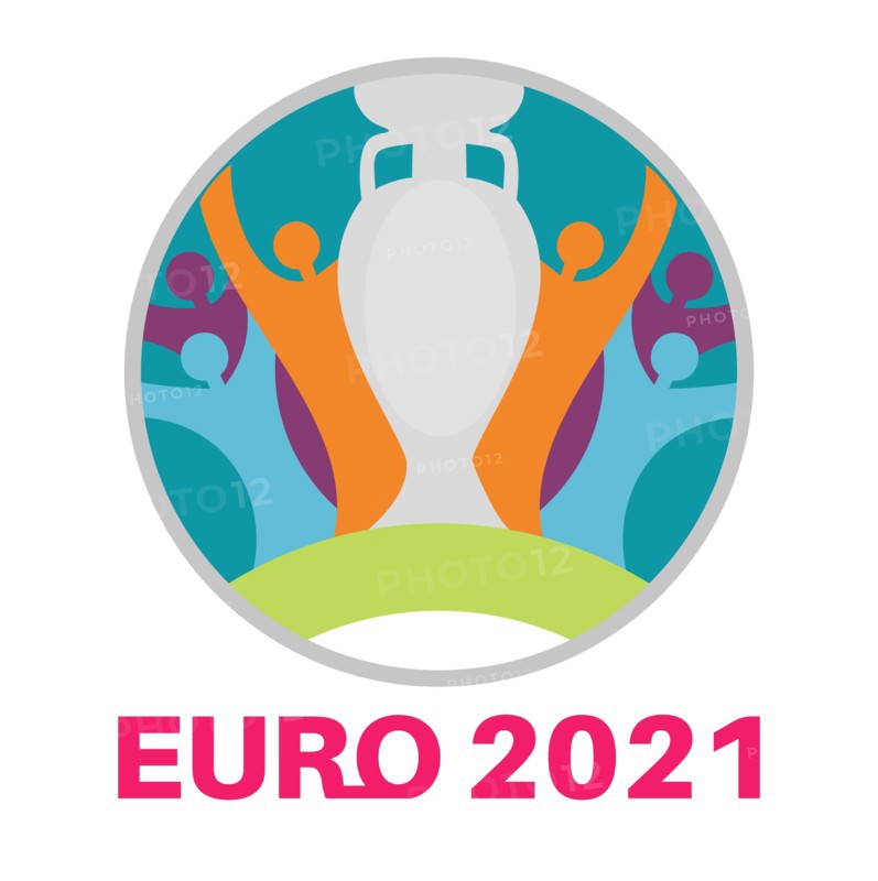 The Euro 2020 EURO European football championship was canceled and will now be played in 2021 - vector Illustration