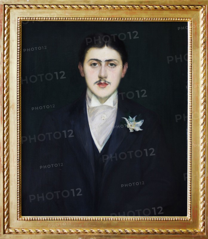 Portrait of Marcel Proust by Jacques-Emile Blanche, Musée d'Orsay (Orsay Museum), Paris, France