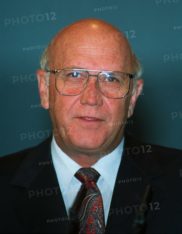 F.W. DE KLERK PRESIDENT OF SOUTH AFRICA 16 May 1991