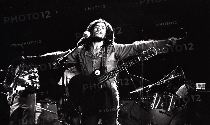 009996 - Bob Marley & The Wailers in concert in the 1970s