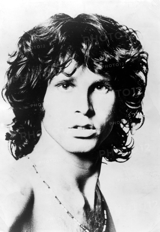 Portrait of The Doors lead singer Jim Morrison