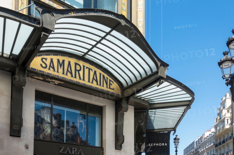 La Samaritaine, department store, new building under construction, Paris, France.