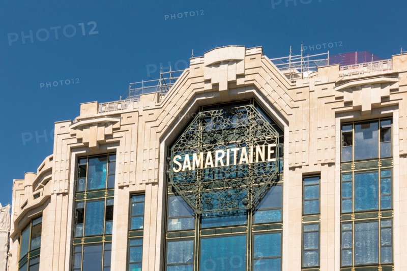 La Samaritaine, department store, new building under construction, Paris, France.