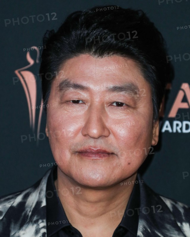 West Hollywood, United States. 03rd Jan, 2020. WEST HOLLYWOOD, LOS ANGELES, CALIFORNIA, USA - JANUARY 03: Song Kang Ho arrives at the 9th Annual Australian Academy Of Cinema And Television Arts (AACTA) International Awards held at SkyBar at the Mondrian Los Angeles on January 3, 2020 in West Hollywood, Los Angeles, California, United States. (Photo by Xavier Collin/Image Press Agency) Credit: Image Press Agency/Alamy Live News