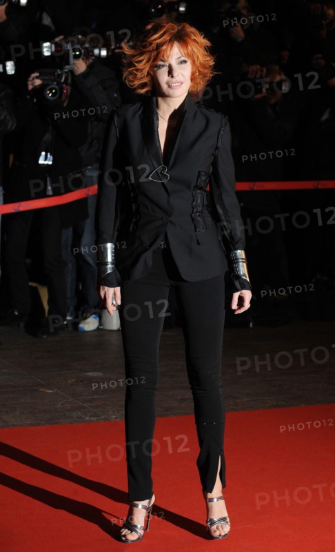 Mylene Farmer arrives for the 2011 NRJ Awards, Palais De Festival, Cannes.