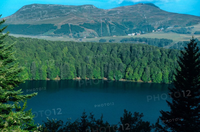 LAKE PAVIN PUY DE DOME AUVERGNE FRANCE