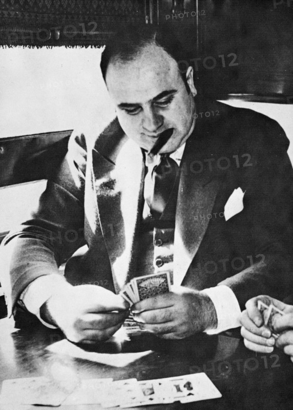 AL CAPONE  US gangster  1899-1947
