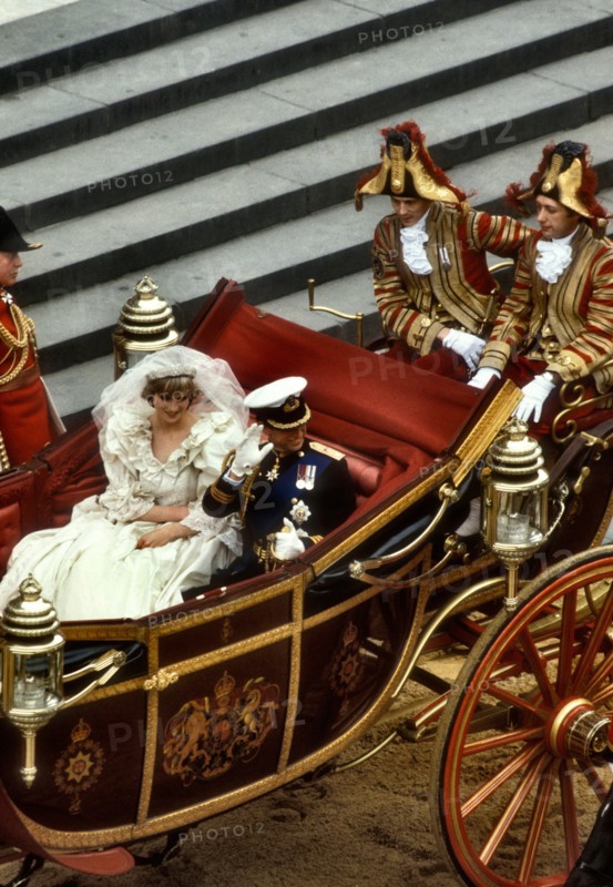 Royal Wedding of Prince Charles and lady Diana Spencer