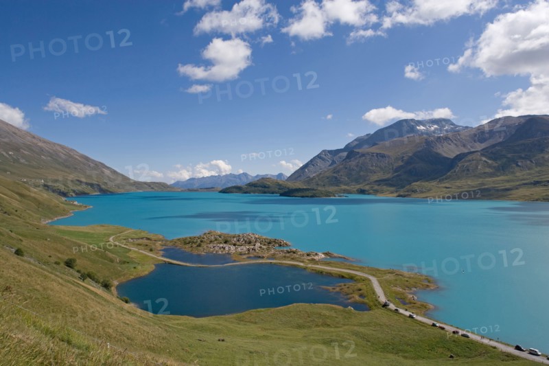 France, Col du Mont Cenis, Lac du Mont Cenis