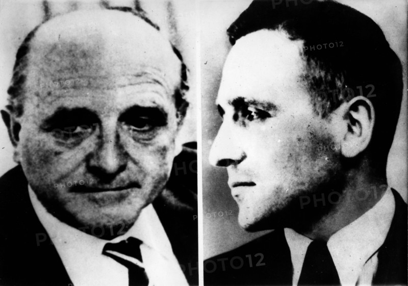 Jan. 01, 1940 - Germany - File Photo. Nazi leader KLAUS BARBIE (in both pictures). KEYSTO