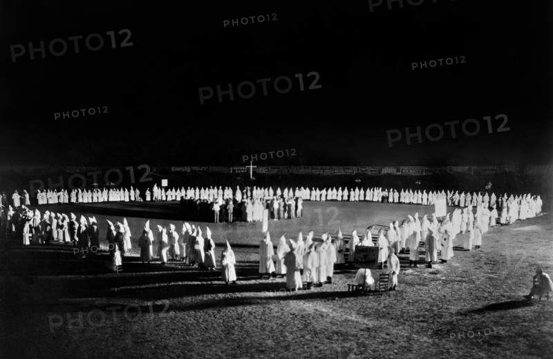 Ku Klux Klan initiation ceremony, Mississippi, c.1923