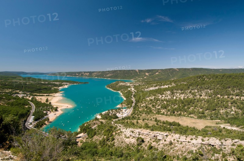 Lake Sainte Croix, Provence, France.