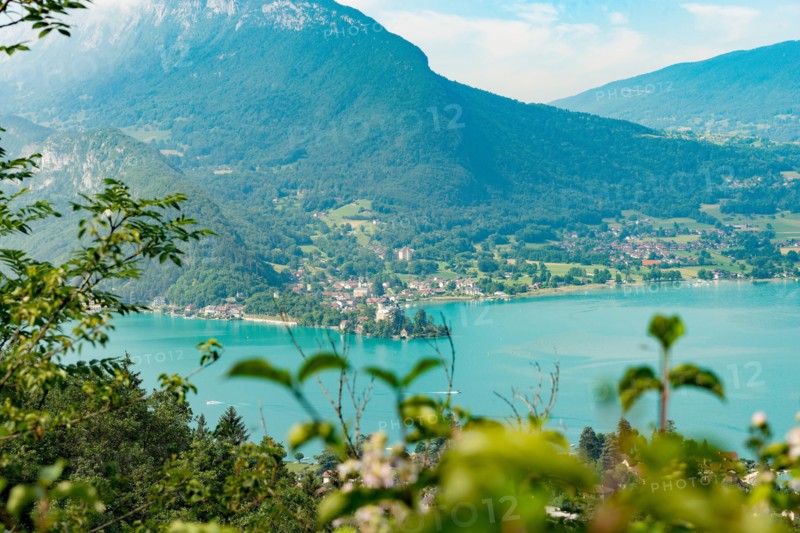 View of the Annecy lake
