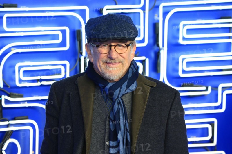 Steven Spielberg attends the European Premiere of 'Ready Player One' at Vue West End on March 19, 2018 in London, England.