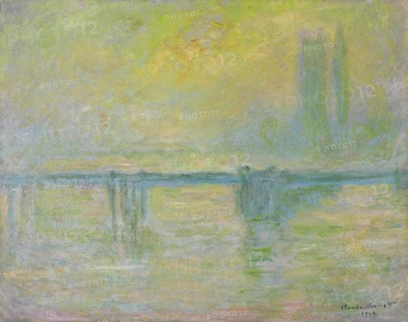 Monet, Le Pont de Charing-Cross, brouillard