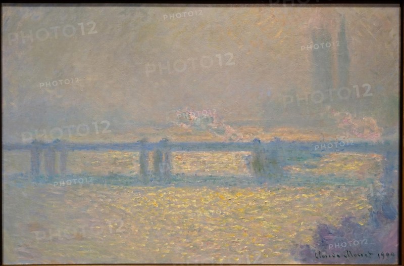 Charing Cross Bridge by Claude Monet, 1900, oil on canvas
