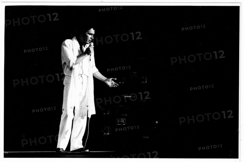 Claude Nougaro performs in Lyon, France