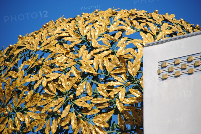 Foliage work detail at the Secession Building