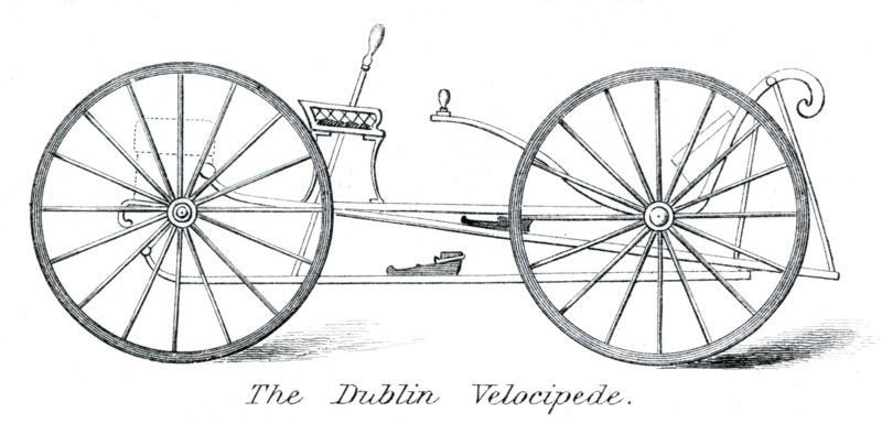 the dublin velocipede human-powered vehicles wheels bike bicycle transport