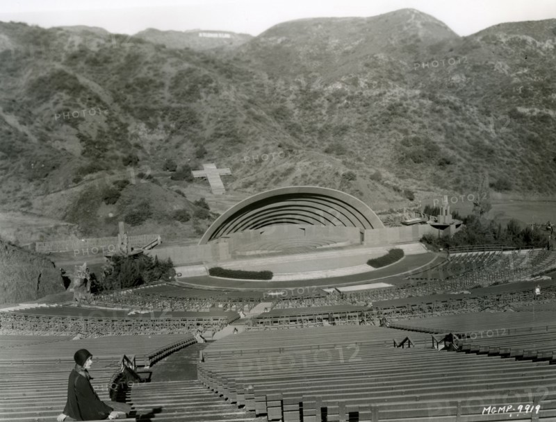 HOLLYWOOD BOWL, Los Angeles, in 1925