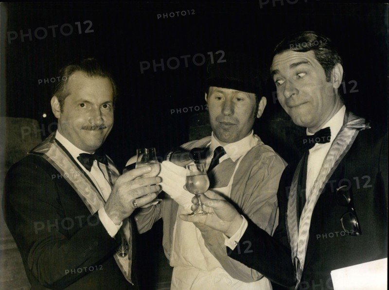 Jun. 24, 1969 - ''Vison Voyageur'' Stars Jean Poiret and Michel Serrault