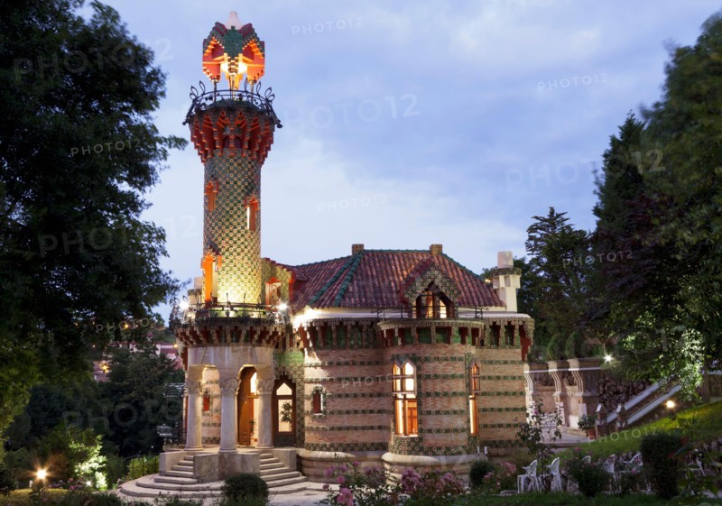 El Capricho, work of Antoni Gaudi. Comillas, Cantabria, Spain