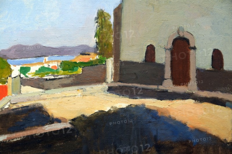 Detail: Chapel of Saint Joseph, Saint-Tropez, 1904, by Henri Matisse